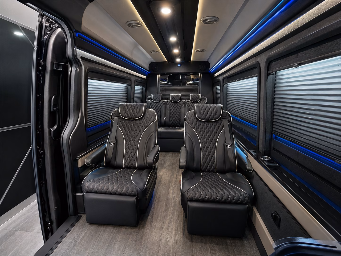 corporate park and multi stop employee shuttle routes across passaic county