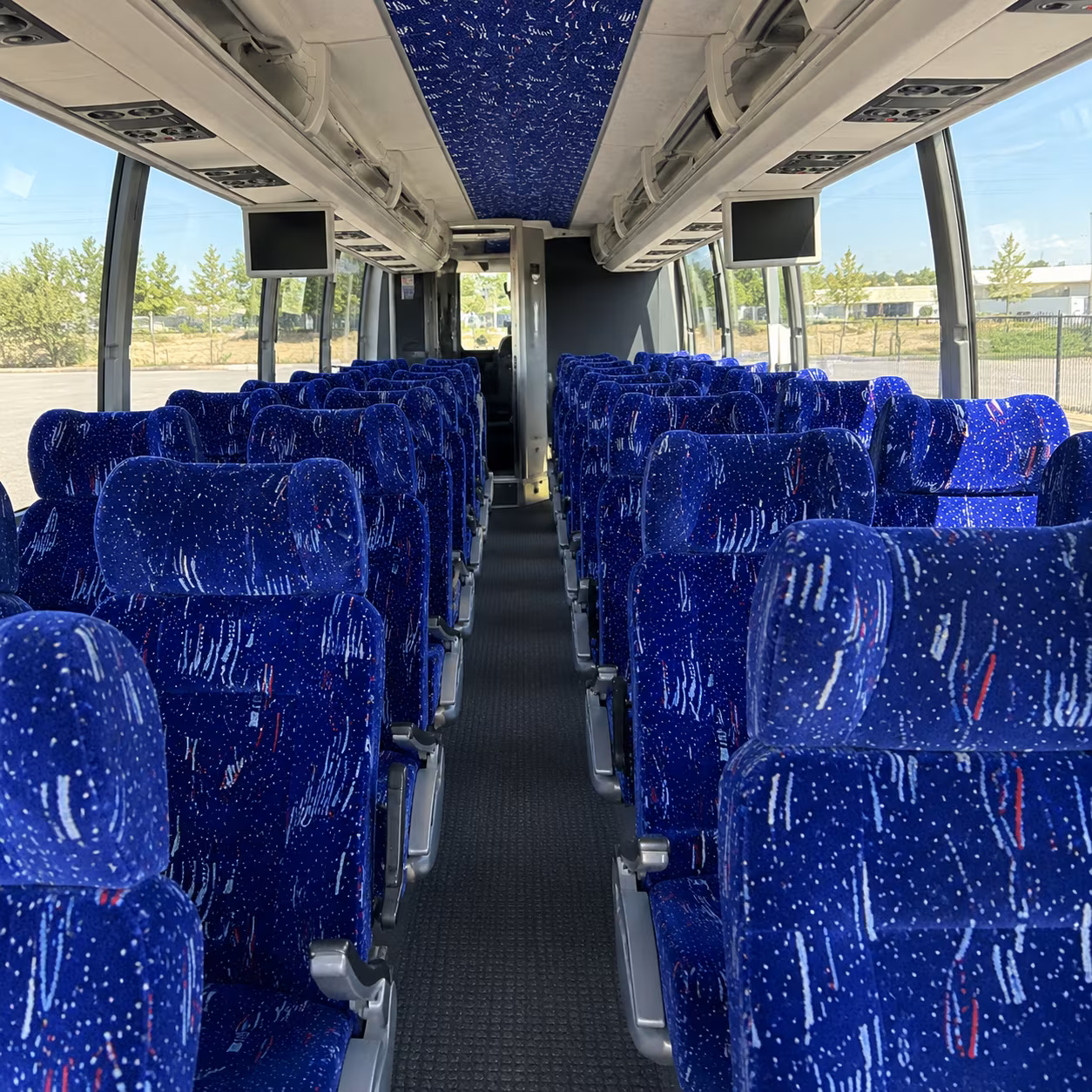paterson charter bus interior