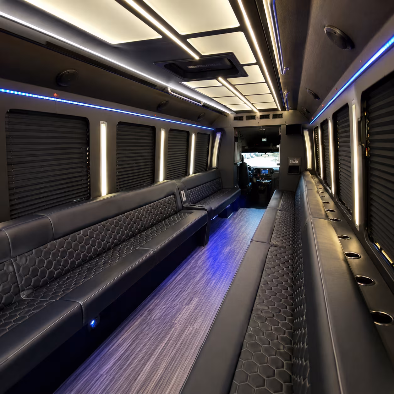 paterson party bus rentals inside